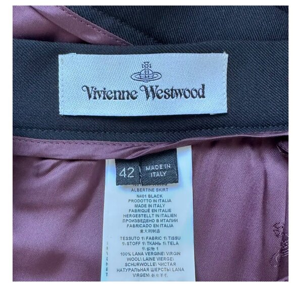 Vivienne Westwood Albertine Skirt NWT - Picture 13 of 16